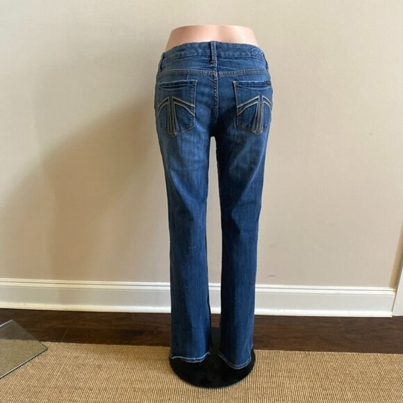 Seven7 Bootcut Jeans in Medium Blue Wash, size 12 - Picture 15 of 16